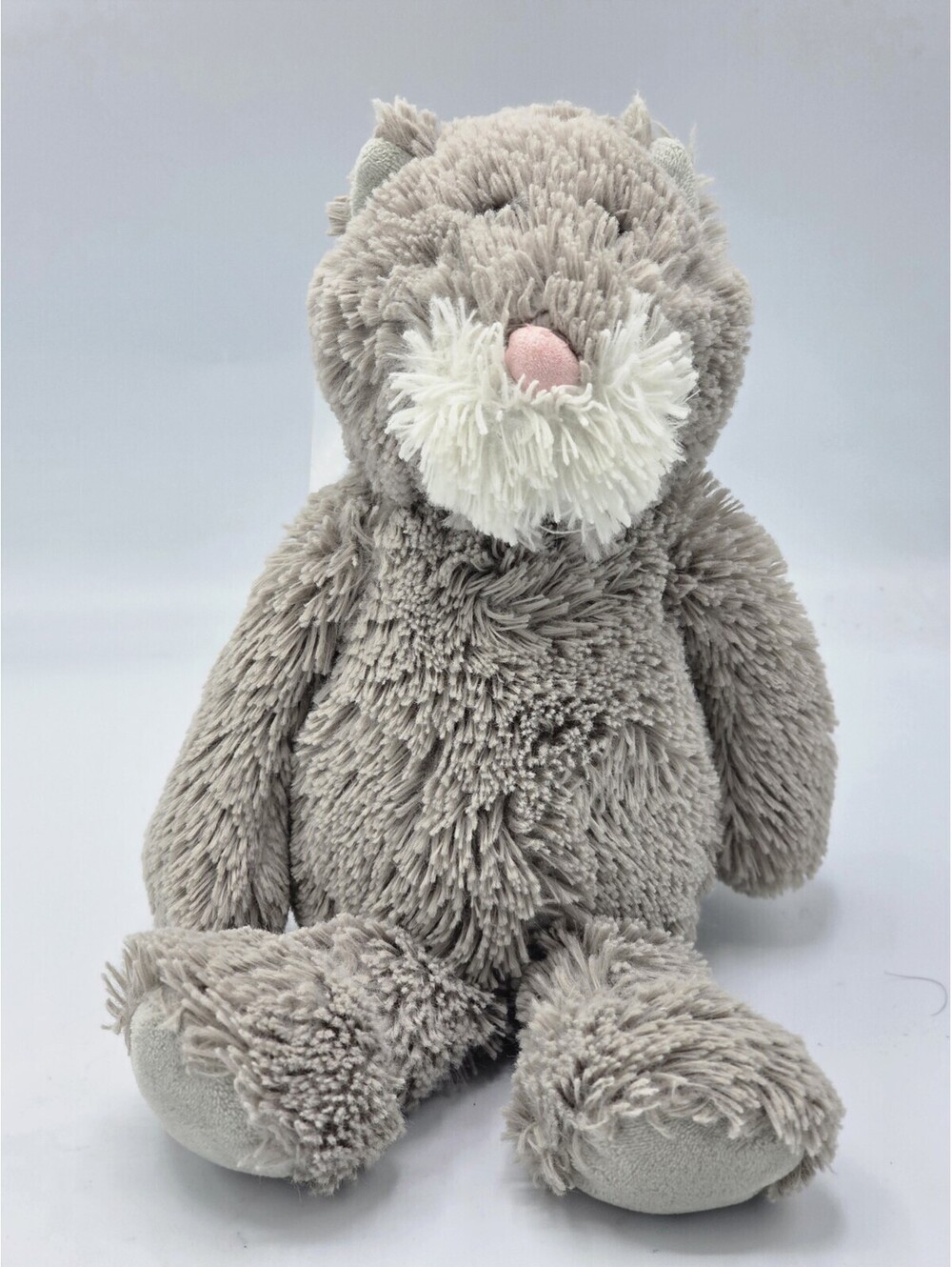 TY Kit Cat ATTIC TREASURES Gray Kitty Stuffed Animal Plush Toy 2017 8"